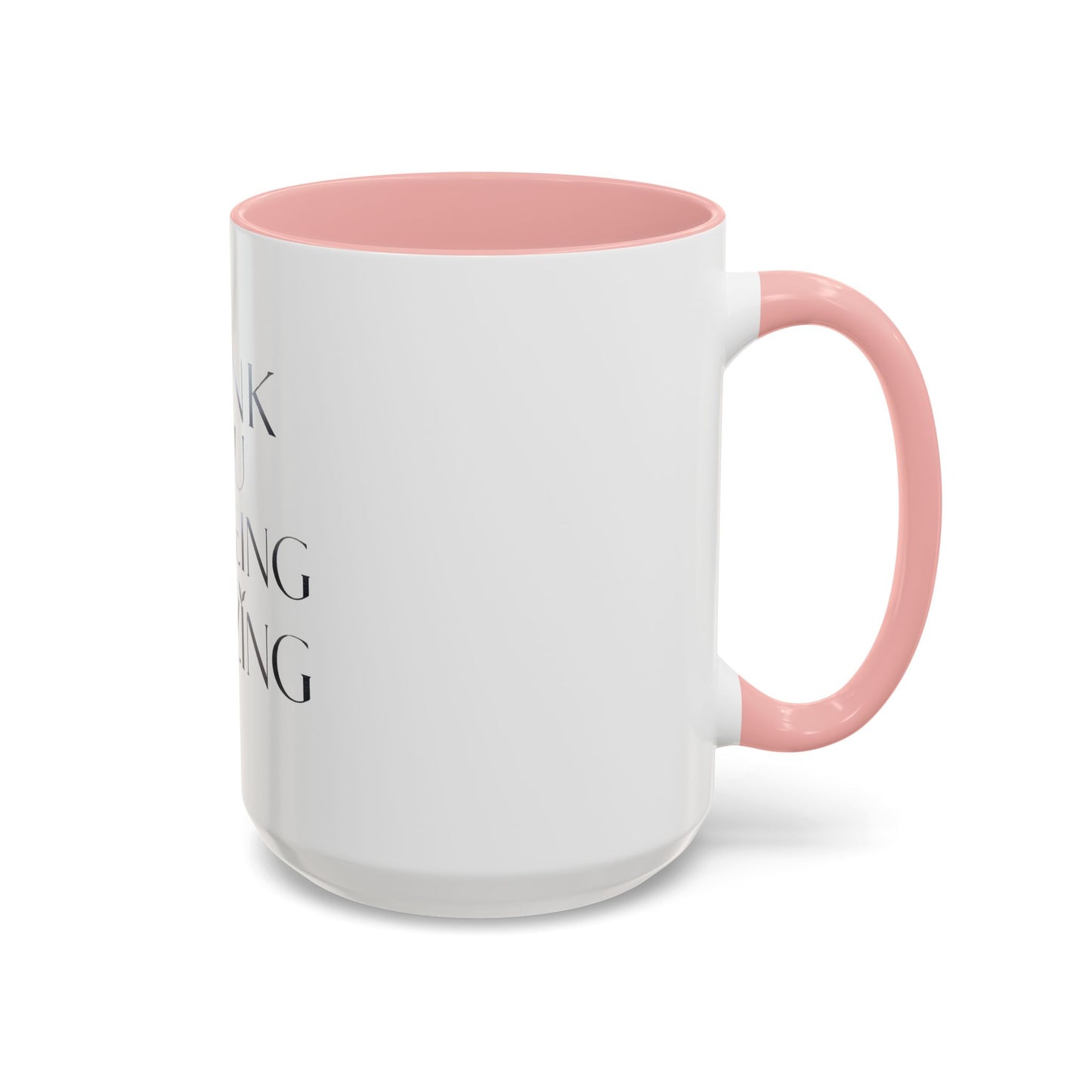 Thank You Coffee Mug - Stylish Accent Mug (11/15oz) for Appreciation Gifts