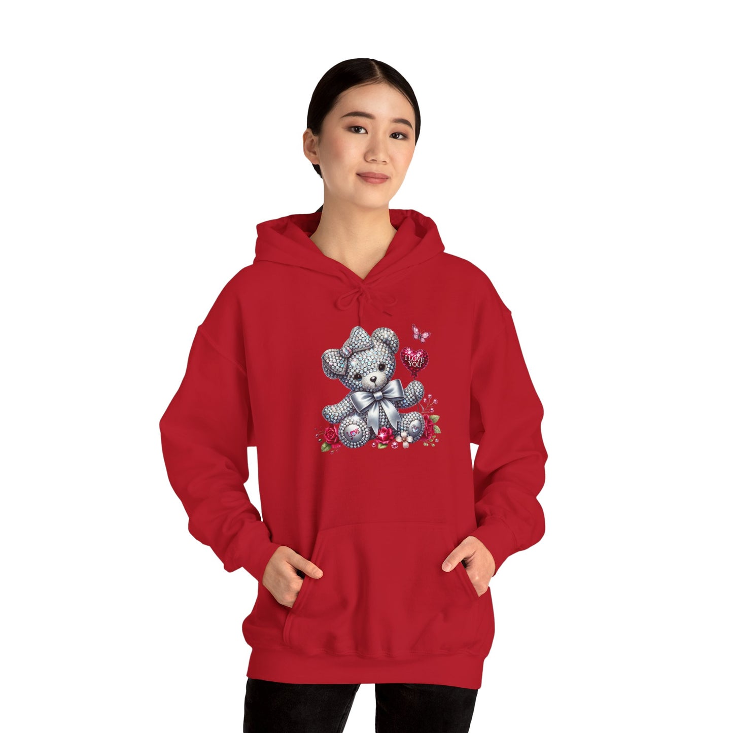 Adorable Bear Love hoodie Sweatshirt For Valentines