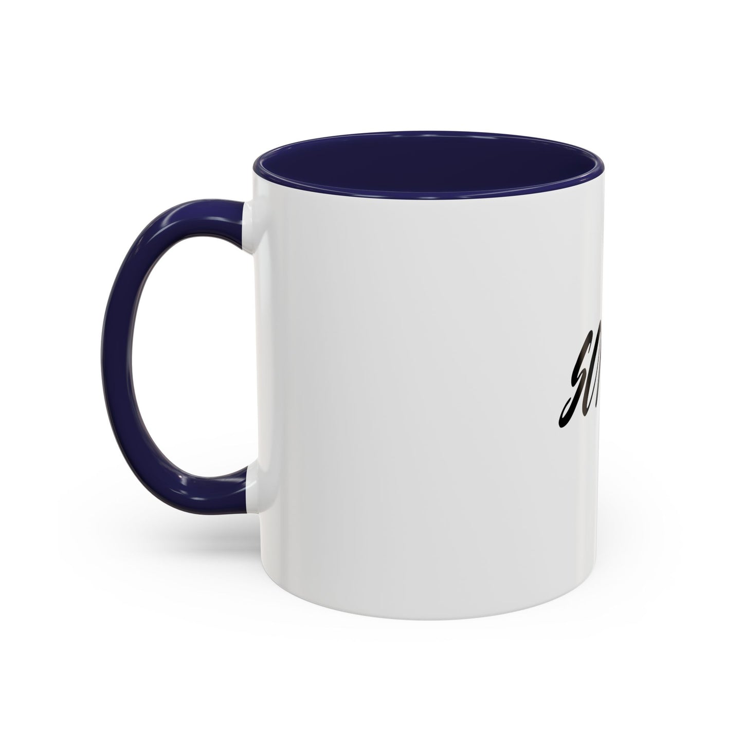 Personalized Accent Coffee Mug - Custom Name Mug for Coffee Lovers