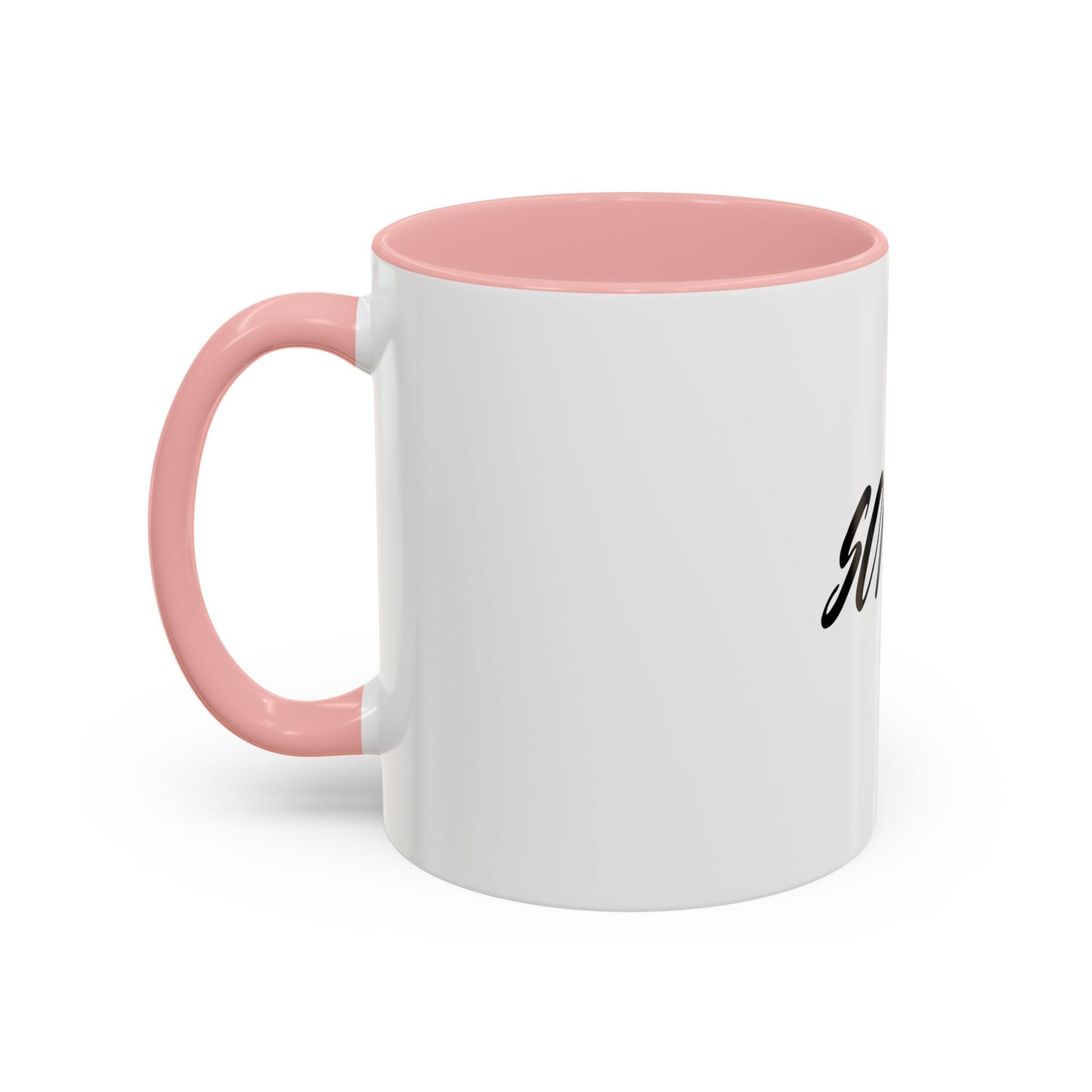 Personalized Accent Coffee Mug - Custom Name Mug for Coffee Lovers