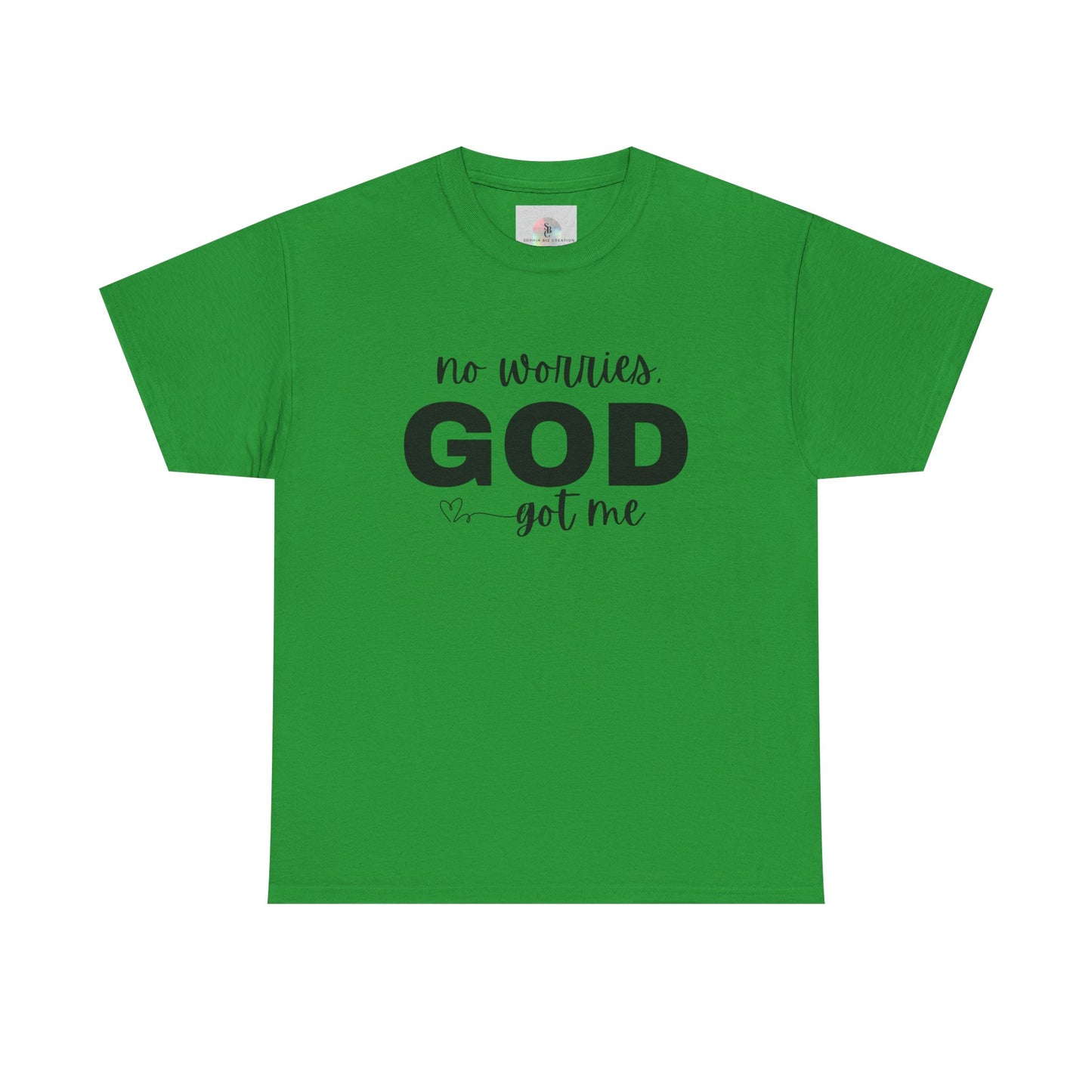 'No Worries. GOD Got Me'Inspirational T-Shirt