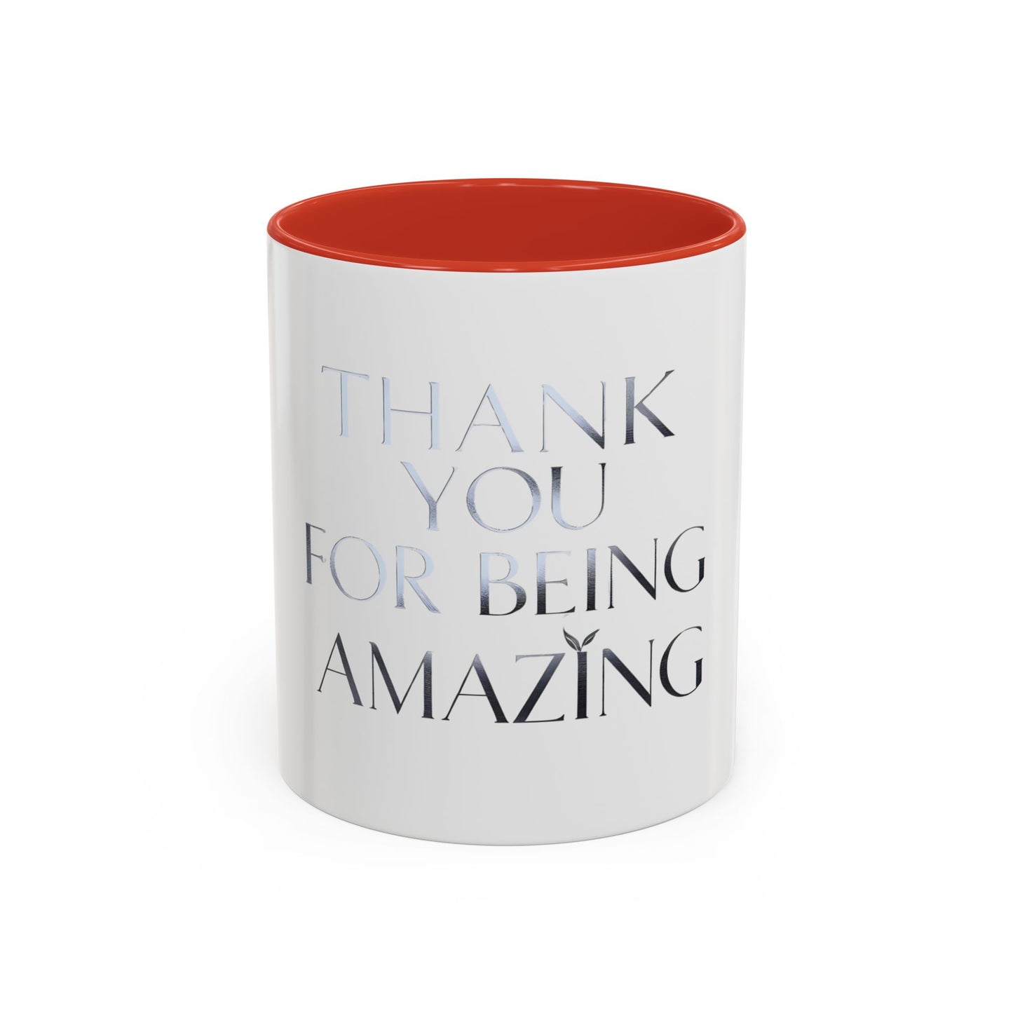 Thank You Coffee Mug - Stylish Accent Mug (11/15oz) for Appreciation Gifts