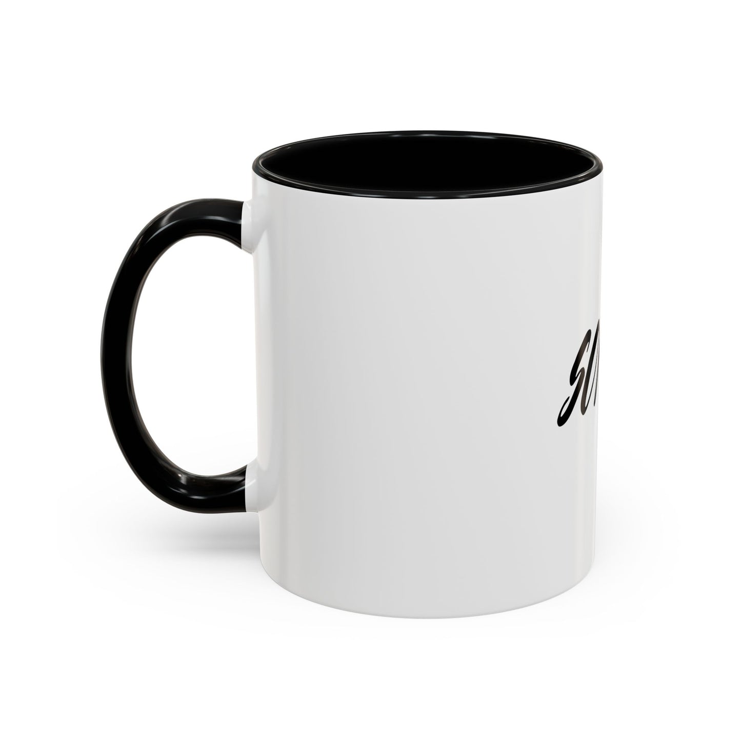 Personalized Accent Coffee Mug - Custom Name Mug for Coffee Lovers