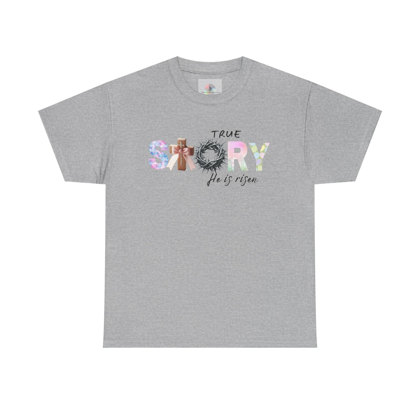 True Story He is Risen Cotton Tee
