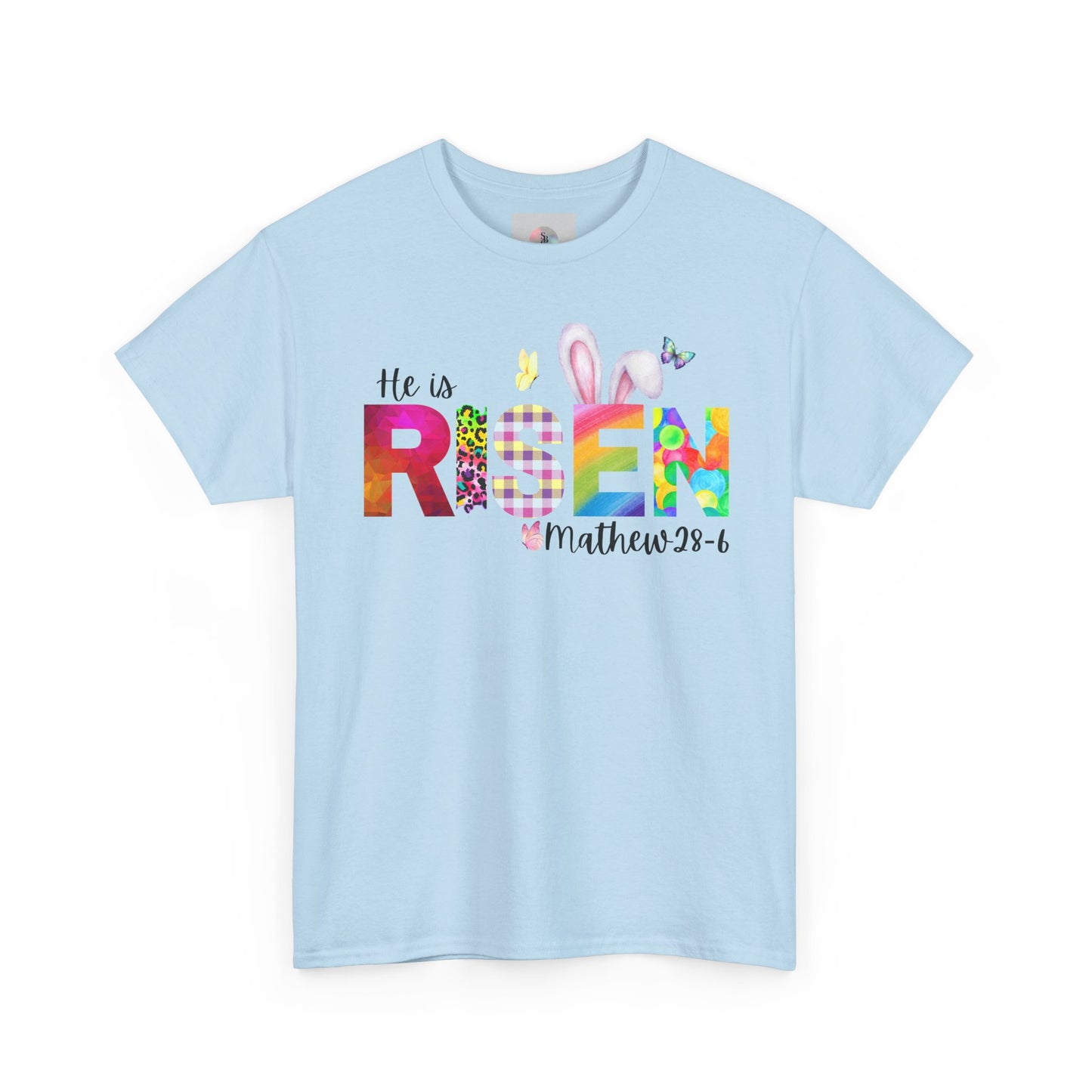 He is Risen Cotton Easter Celebration Shirt