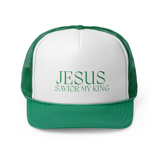 Jesus Savior My King  Christian Hat for Everyday Wear, Gift for Believers, Christmas