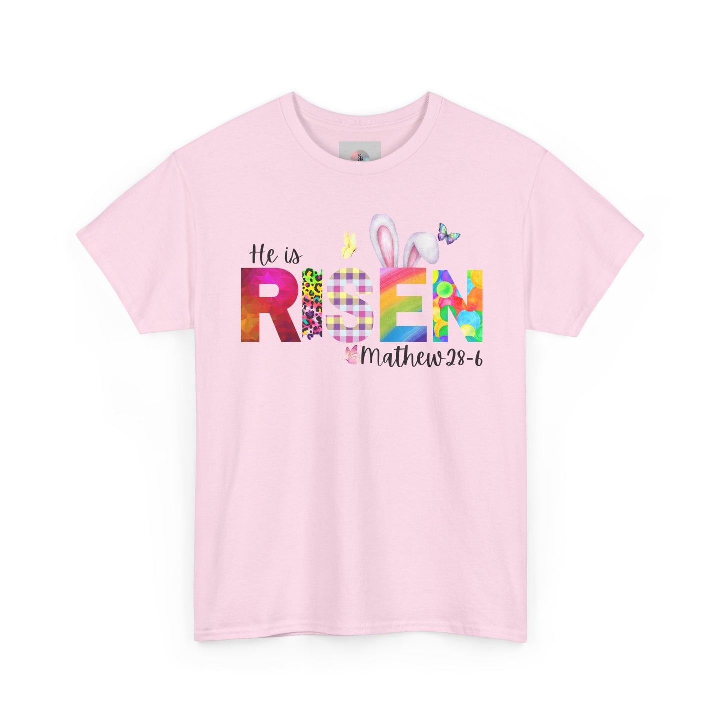 He is Risen Cotton Easter Celebration Shirt