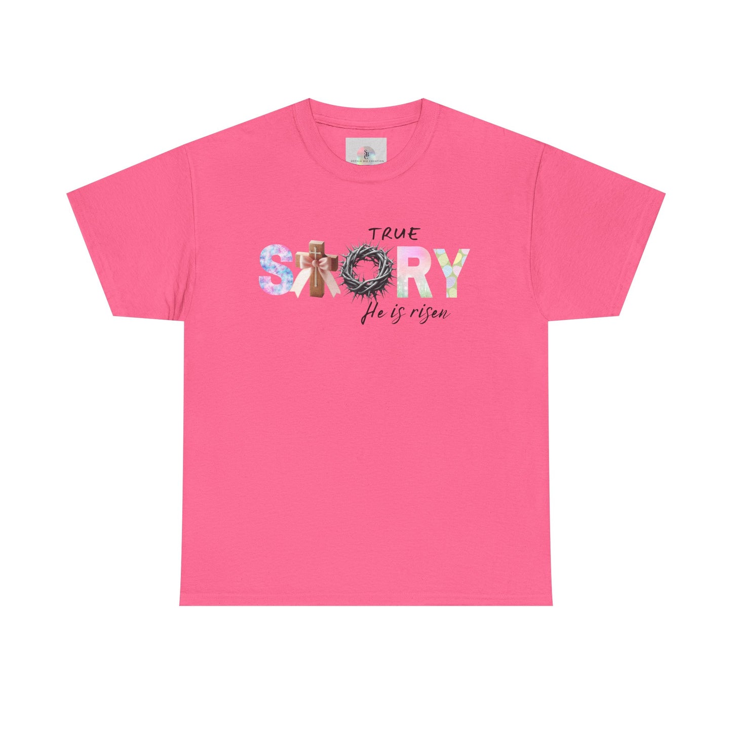 True Story He is Risen Cotton Tee