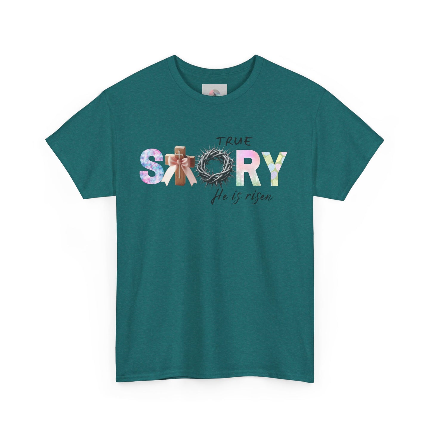 True Story He is Risen Cotton Tee