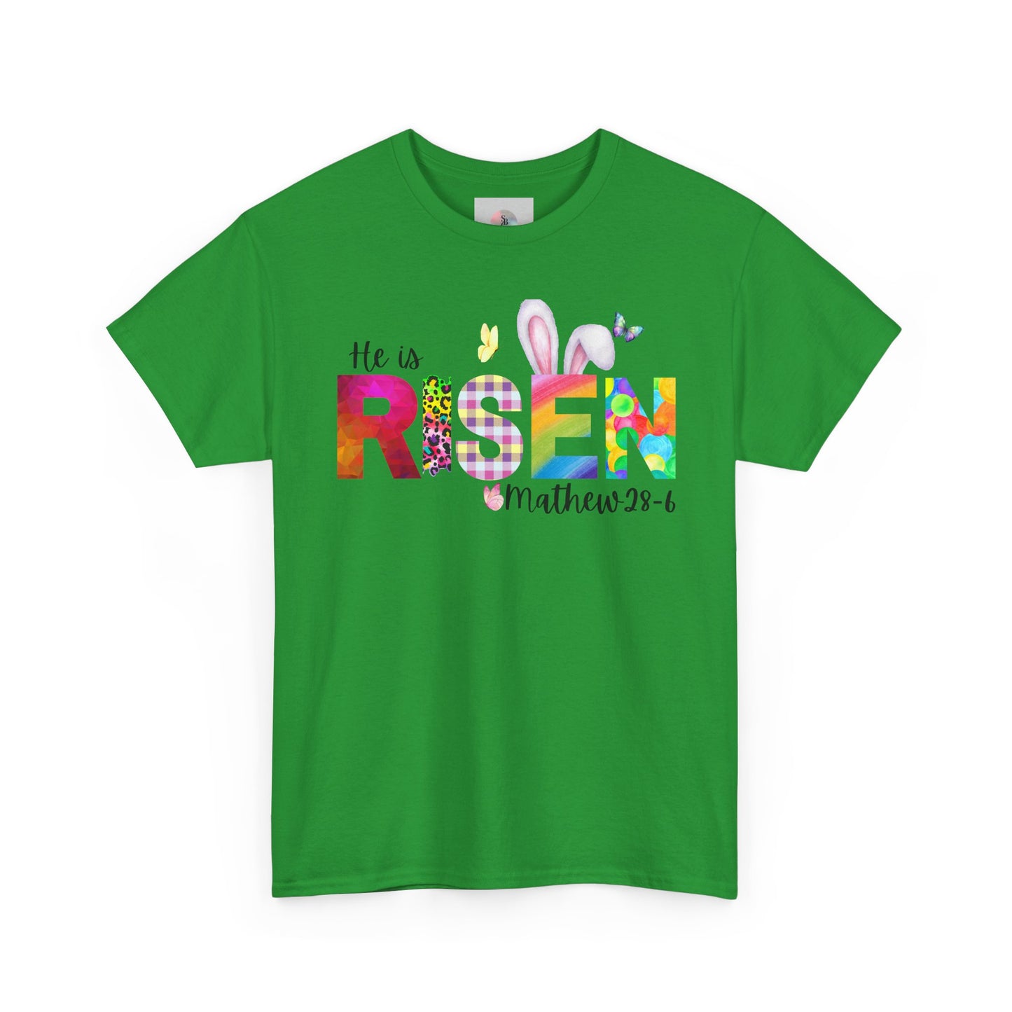 He is Risen Cotton Easter Celebration Shirt