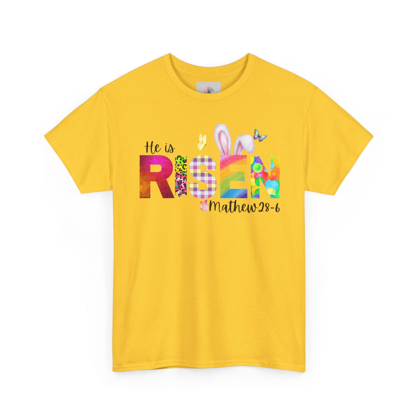 He is Risen Cotton Easter Celebration Shirt