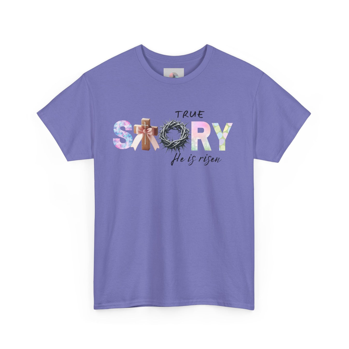 True Story He is Risen Cotton Tee