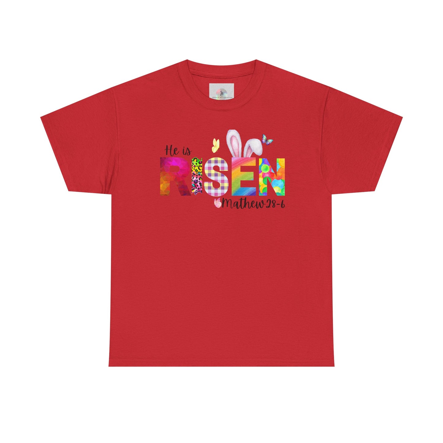He is Risen Cotton Easter Celebration Shirt