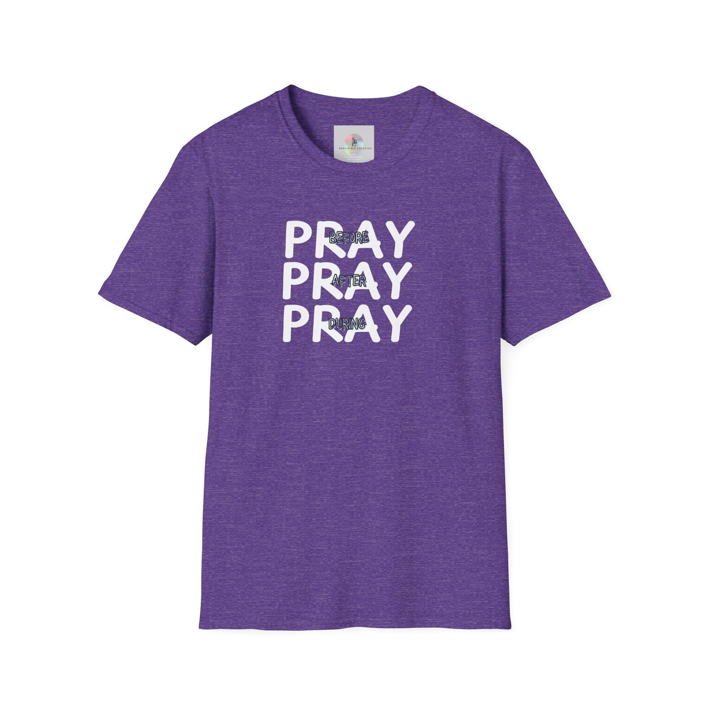 'Pray Before, After, During' Empowering T-Shirt
