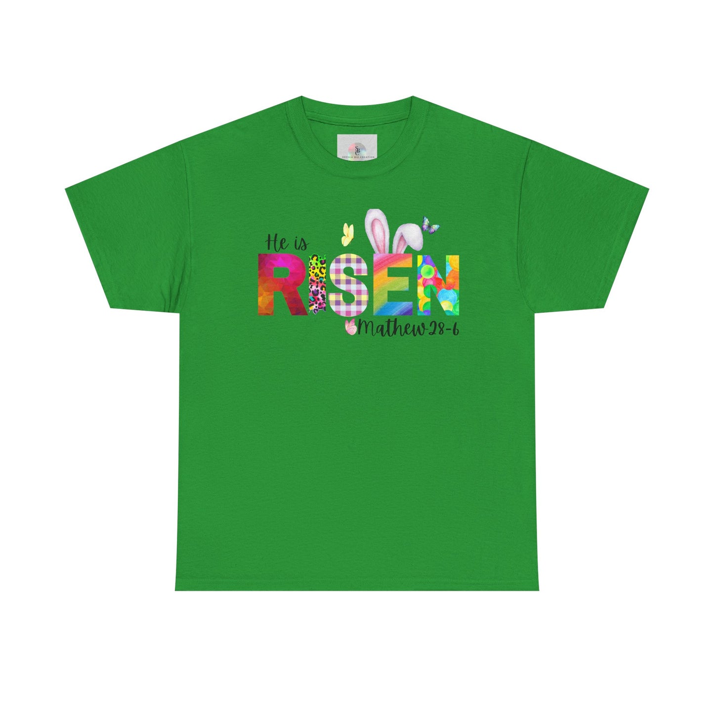 He is Risen Cotton Easter Celebration Shirt