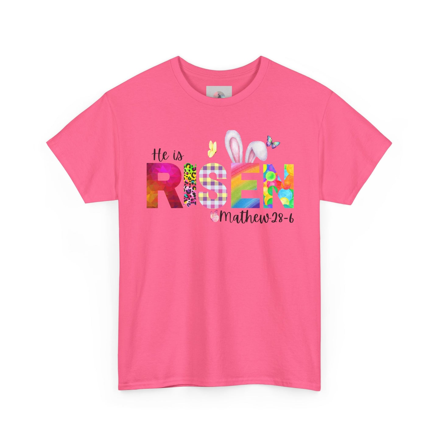 He is Risen Cotton Easter Celebration Shirt