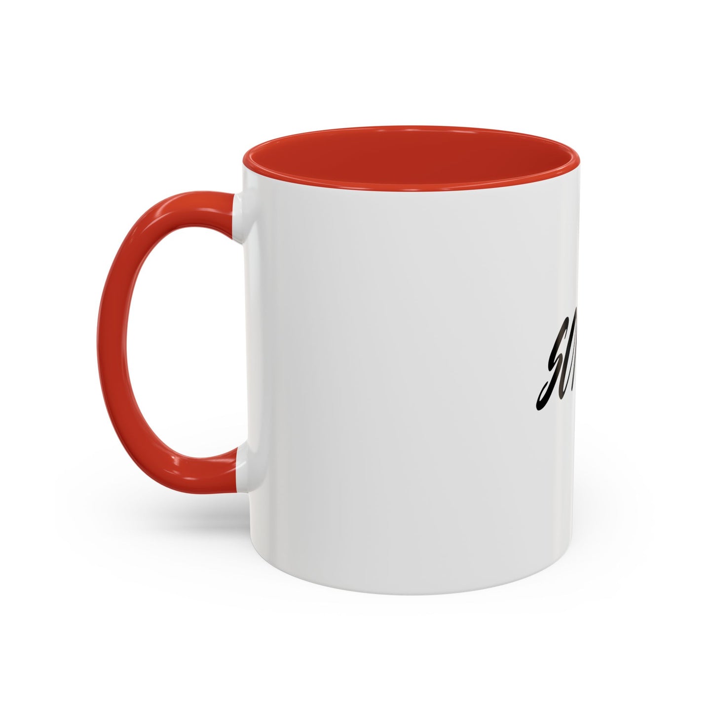 Personalized Accent Coffee Mug - Custom Name Mug for Coffee Lovers