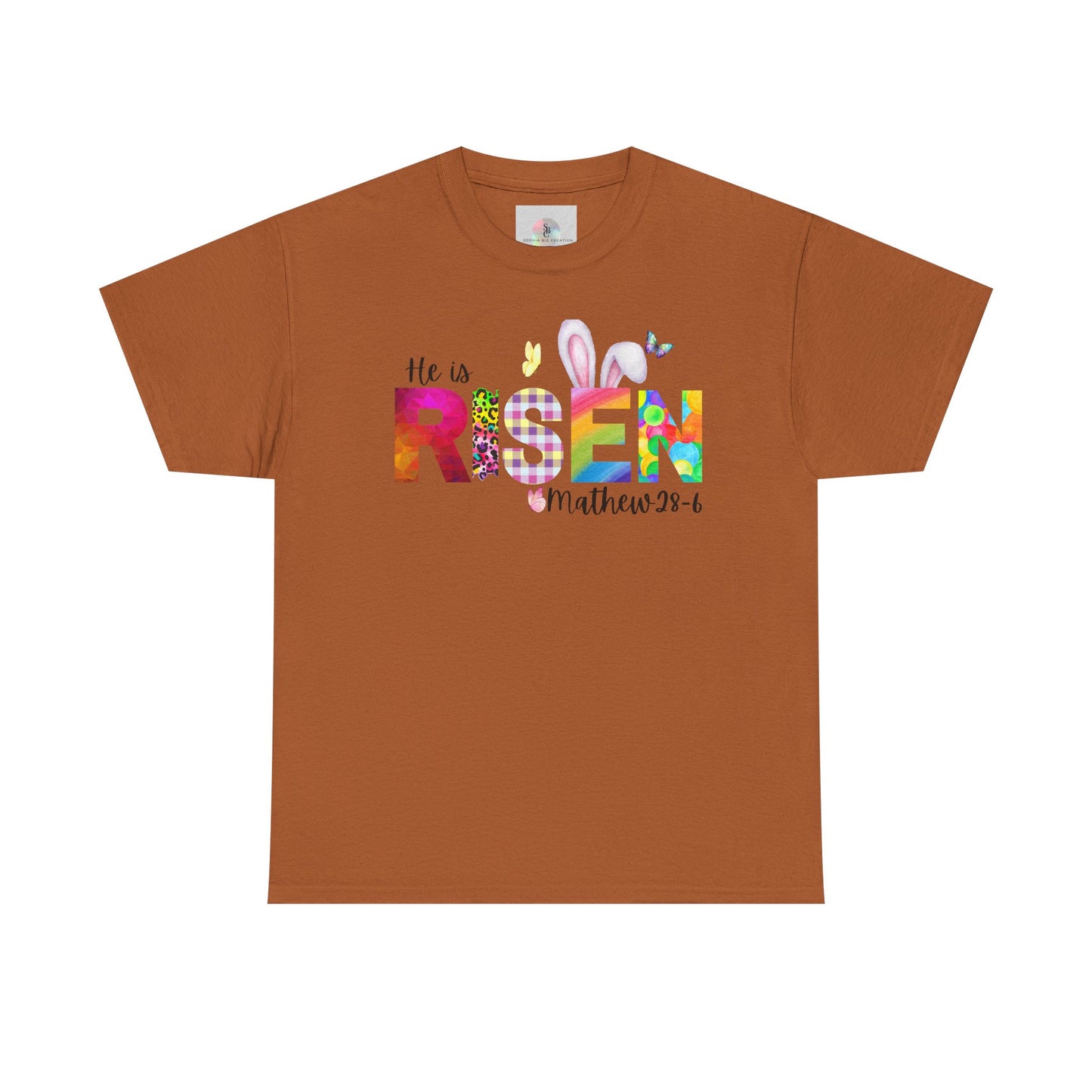 He is Risen Cotton Easter Celebration Shirt