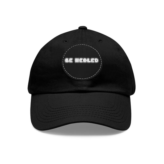 'Be Healed' Leather Patch - Stylish Everyday Cap