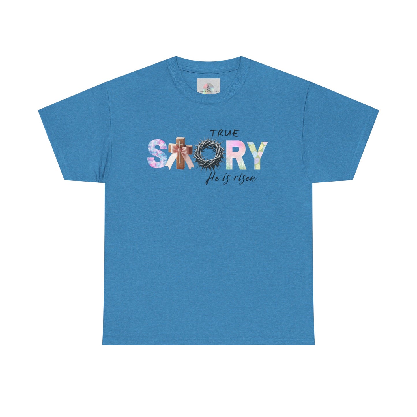 True Story He is Risen Cotton Tee