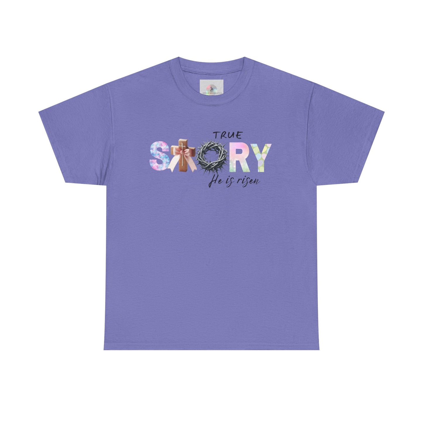 True Story He is Risen Cotton Tee