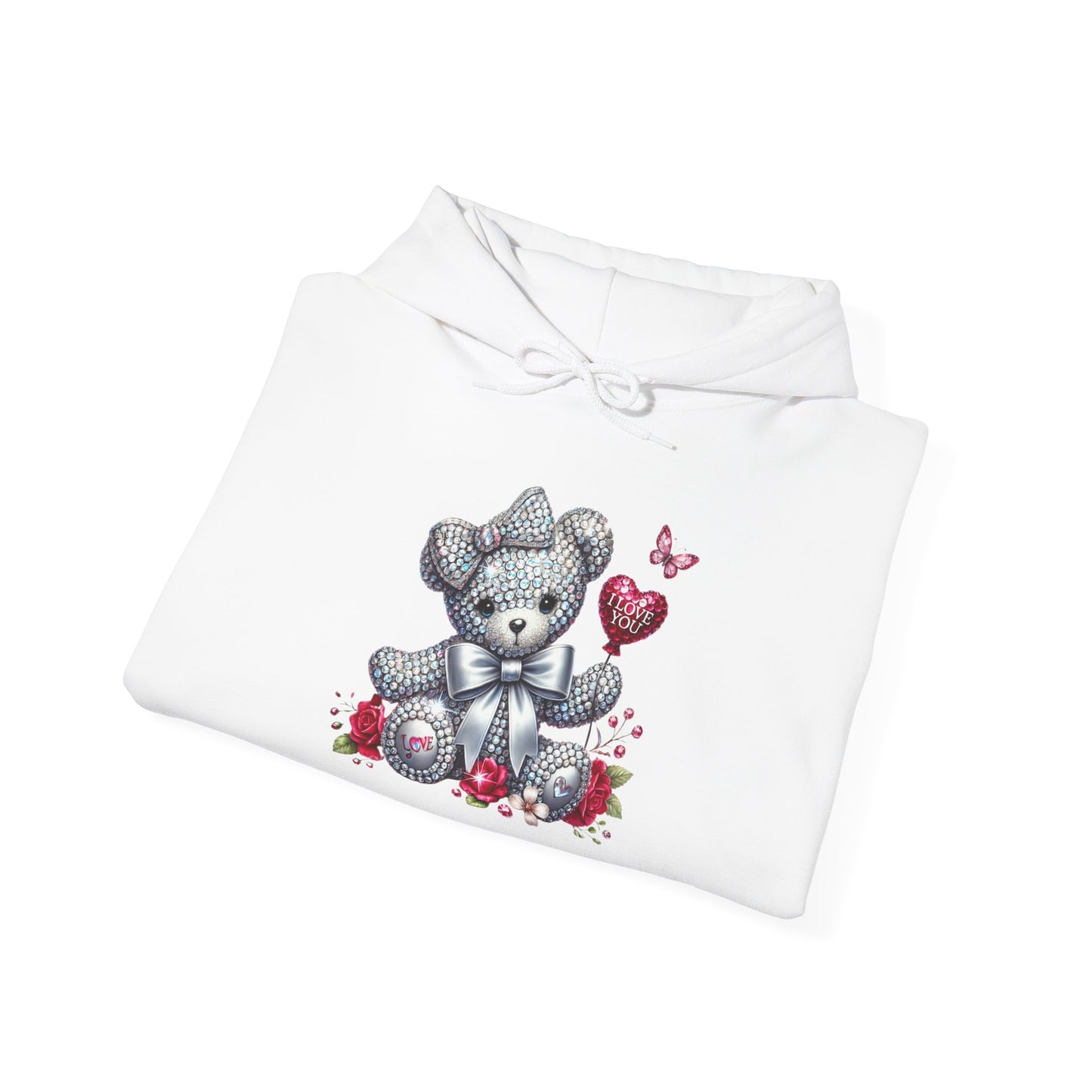 Adorable Bear Love hoodie  Sweatshirt For Valentines